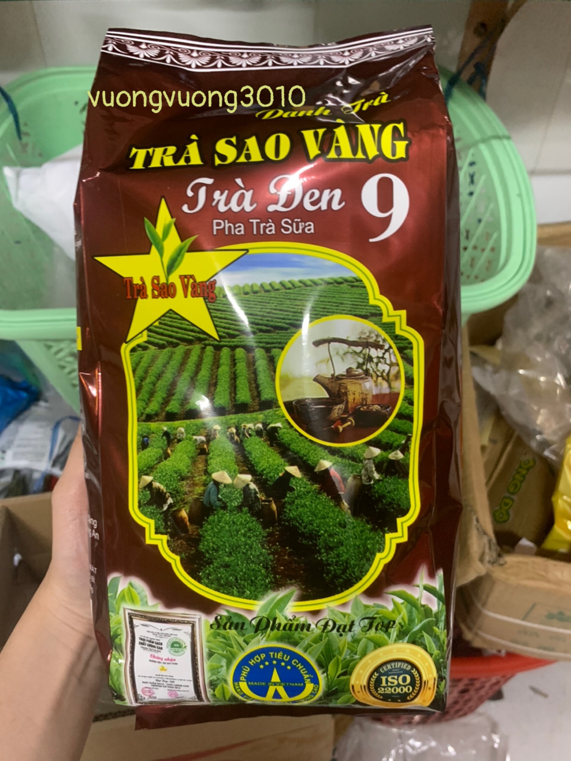 Trà Đen Sao vàng số 9 gói 500gr