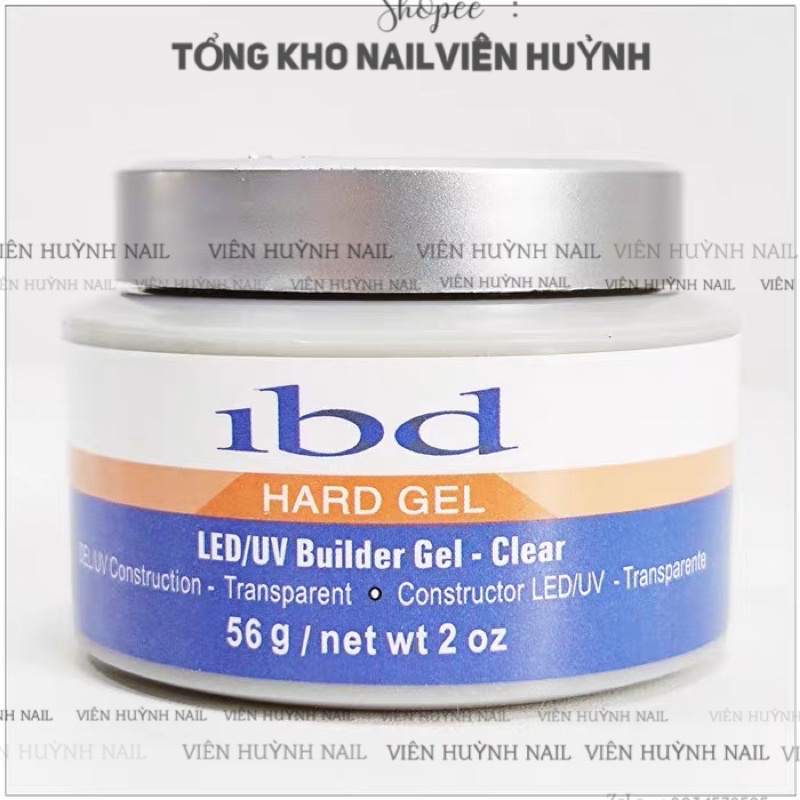 Gel ibd lạnh đắp móng  loại 1 không nóng 56g