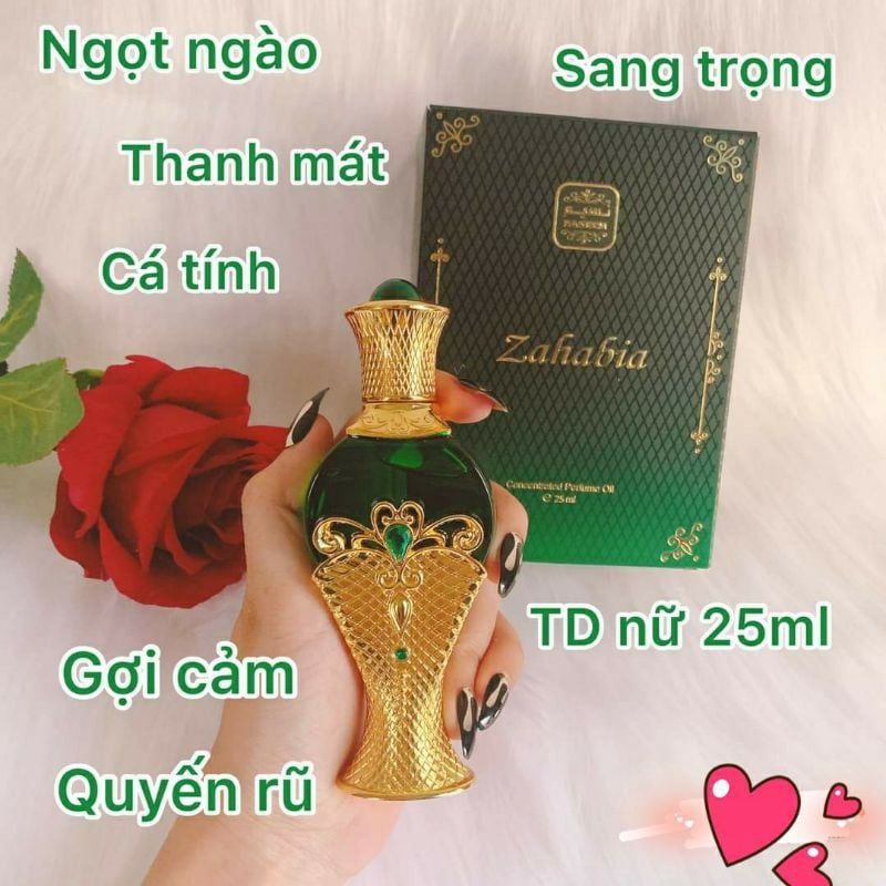 [HÀNG ĐỘC] Tinh dầu nội địa Dubai ZAHABIA