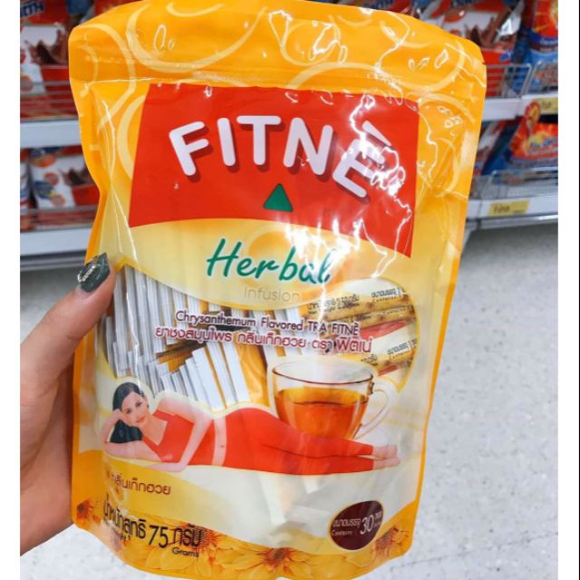 Trà fitne herbal thái lan túi 30 gói