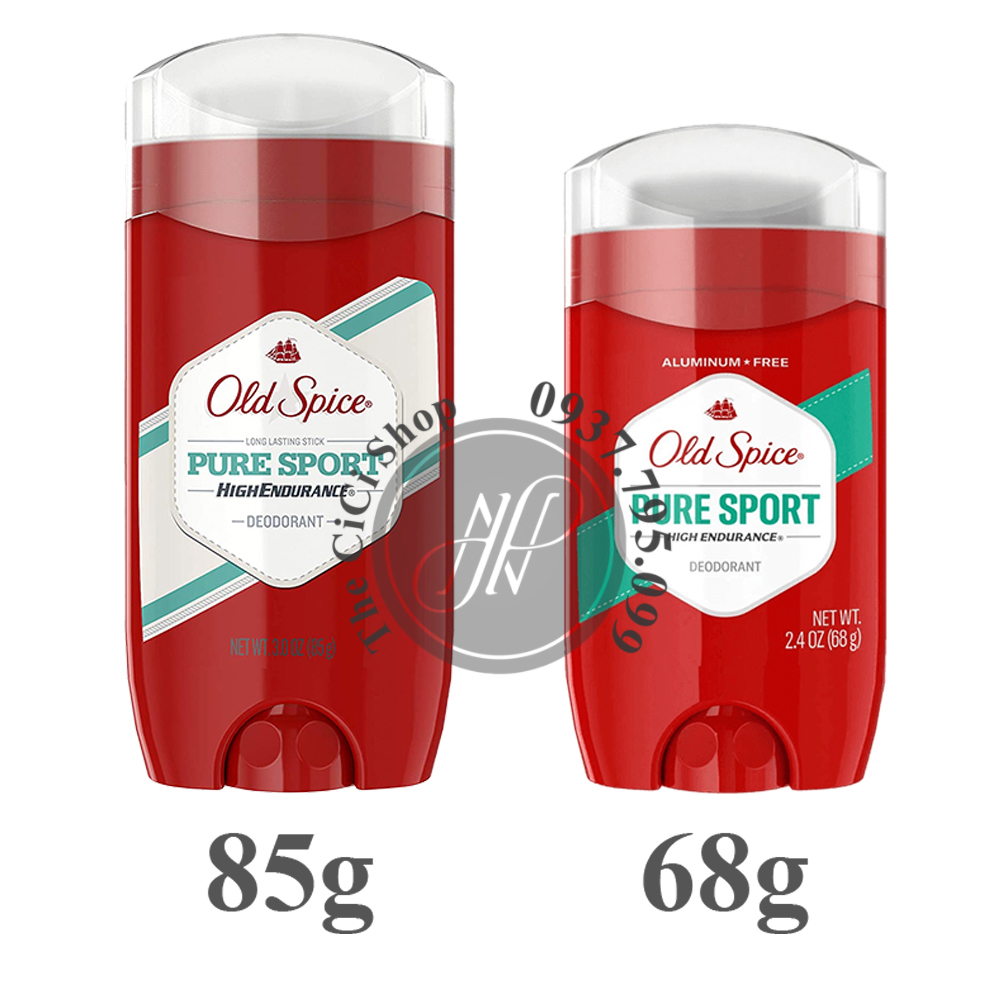 Lăn khử mùi nam Old Spice Pure Sport - Mỹ (Size lựa chọn)
