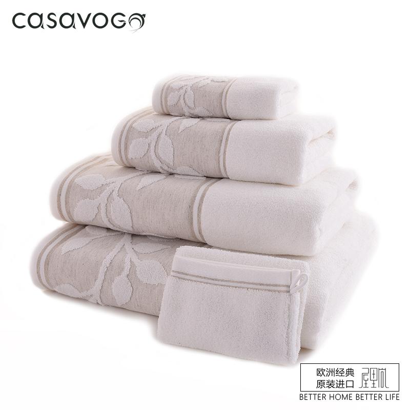 Bồ Đào Nha, Nguyên Đai Nguyên Kiện Hàng Nhập Khẩu Khăn Mặt Ai Cập Cotton Chất Lượng Cao Châu Âu Khăn Mặt Bông Mềm Mại Khăn Tắm Phù Hợp Với