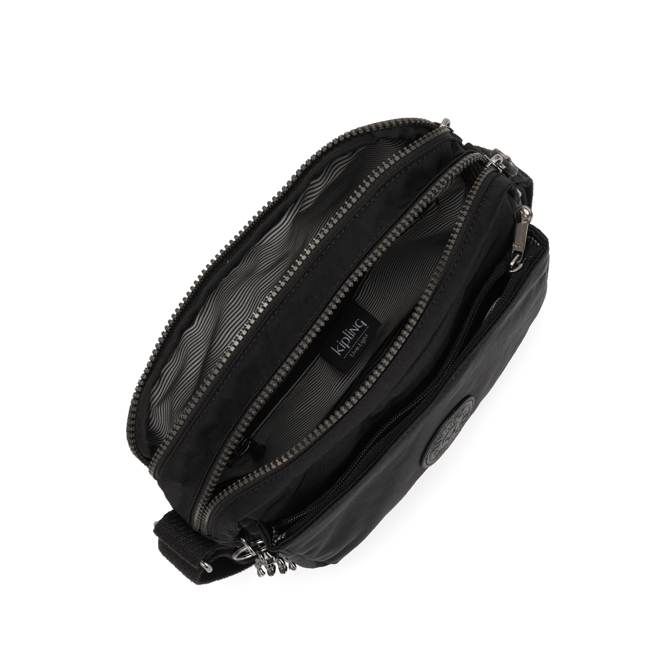 Kipling Túi Đeo Chéo Abanu M - Rich Black - HUKI6847