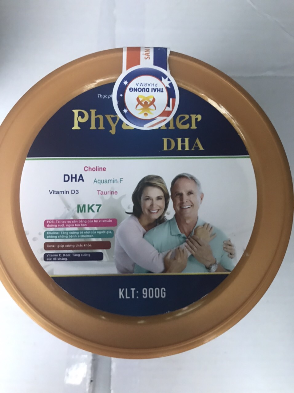 [hàng chính hãng ] sữa bột Physomer DHA 900g