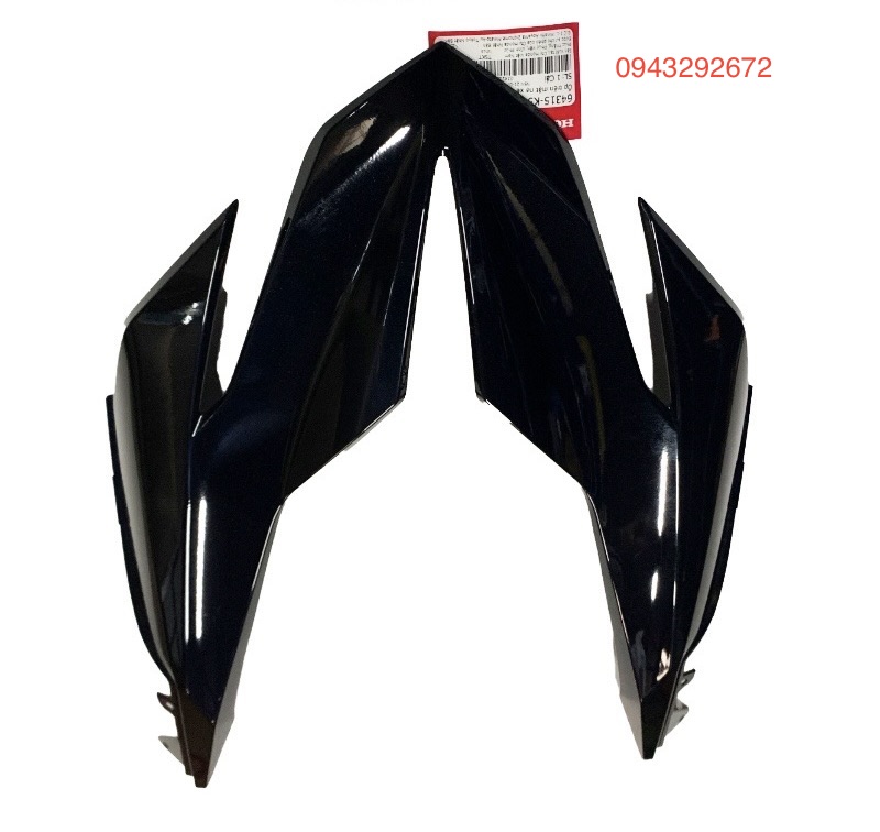 Ốp Mặt Nạ Honda WINNER X ( Màu Đen Bóng ) ( 64301K56V60ZE )