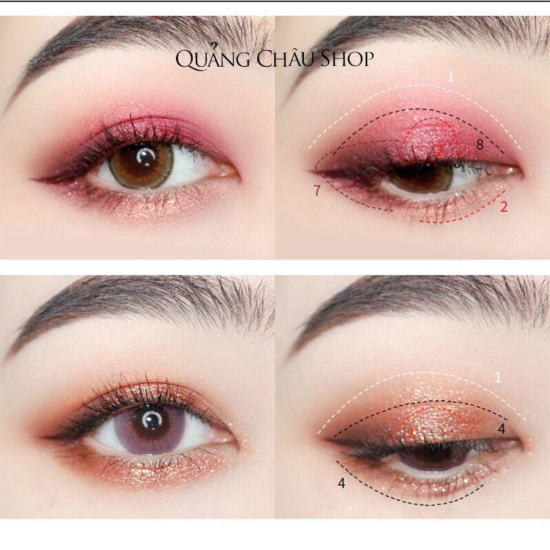 Sét trang điểm XiXI 3 món bảng mắt, son, mascara