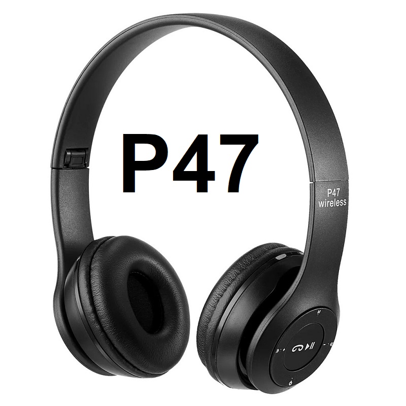 [ SALE GIÁ GỐC ] Tai Nghe Chụp Tai Bluetooth Không Giây Extra Bass P47 Tai Nghe Dùng Được Cho Điện Thoại Và Máy Tính, Âm Bass Cực Hay