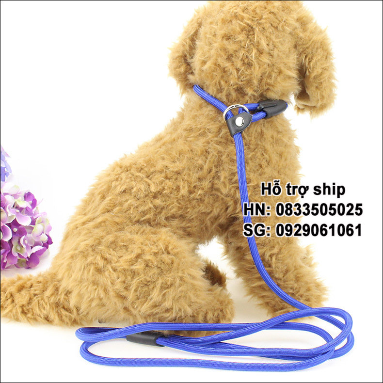 Orgo - dây dắt chó mèo cho chó mèo dưới 6kg size 0.6 dài 1,2m xích chó mèo