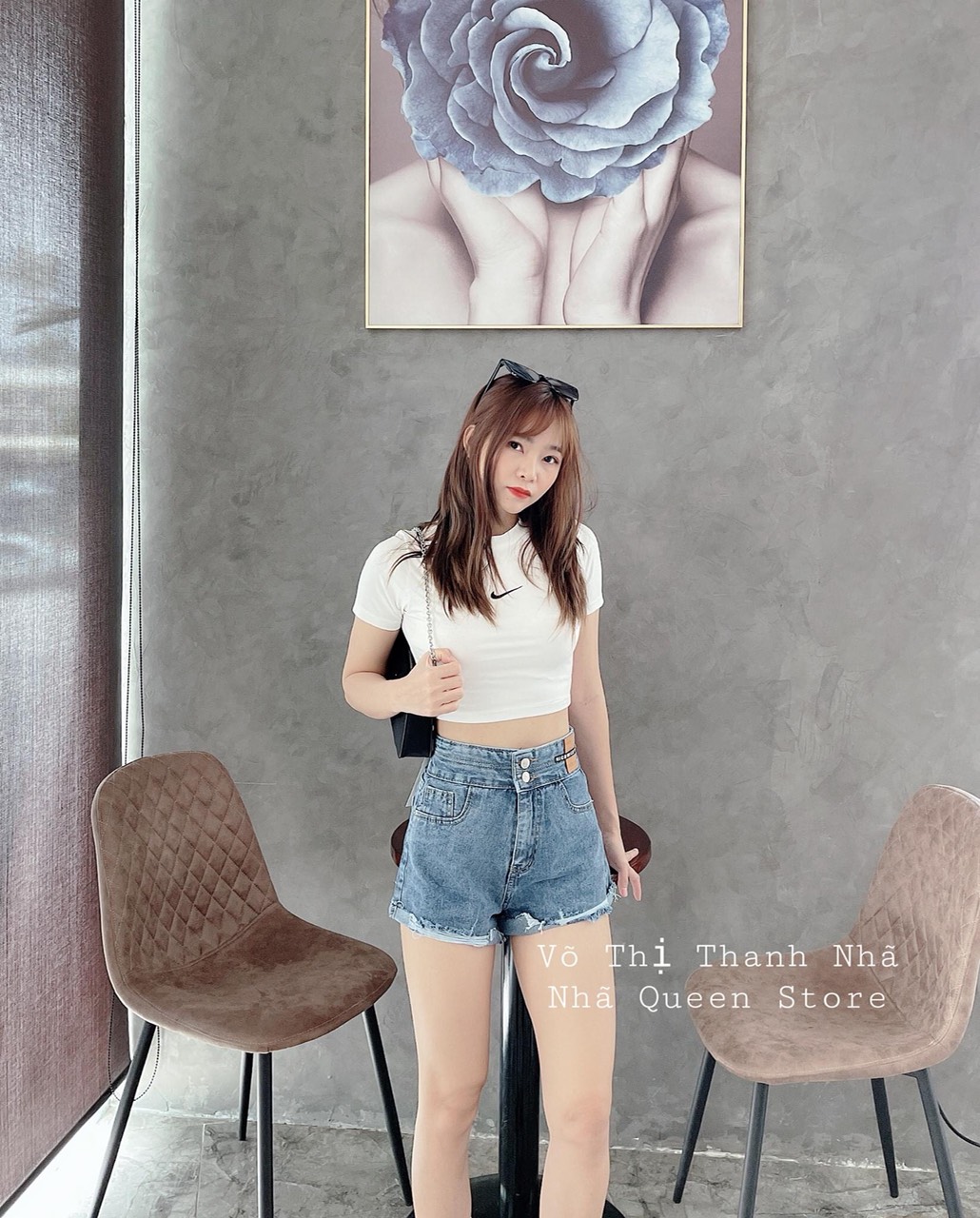 CROPTOP TAY NGẮN NIKE