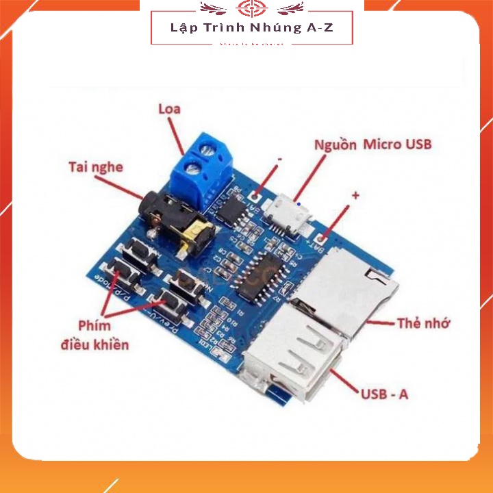 [Lập Trình Nhúng A-Z][G20] Module Giải Mã MP3 Player