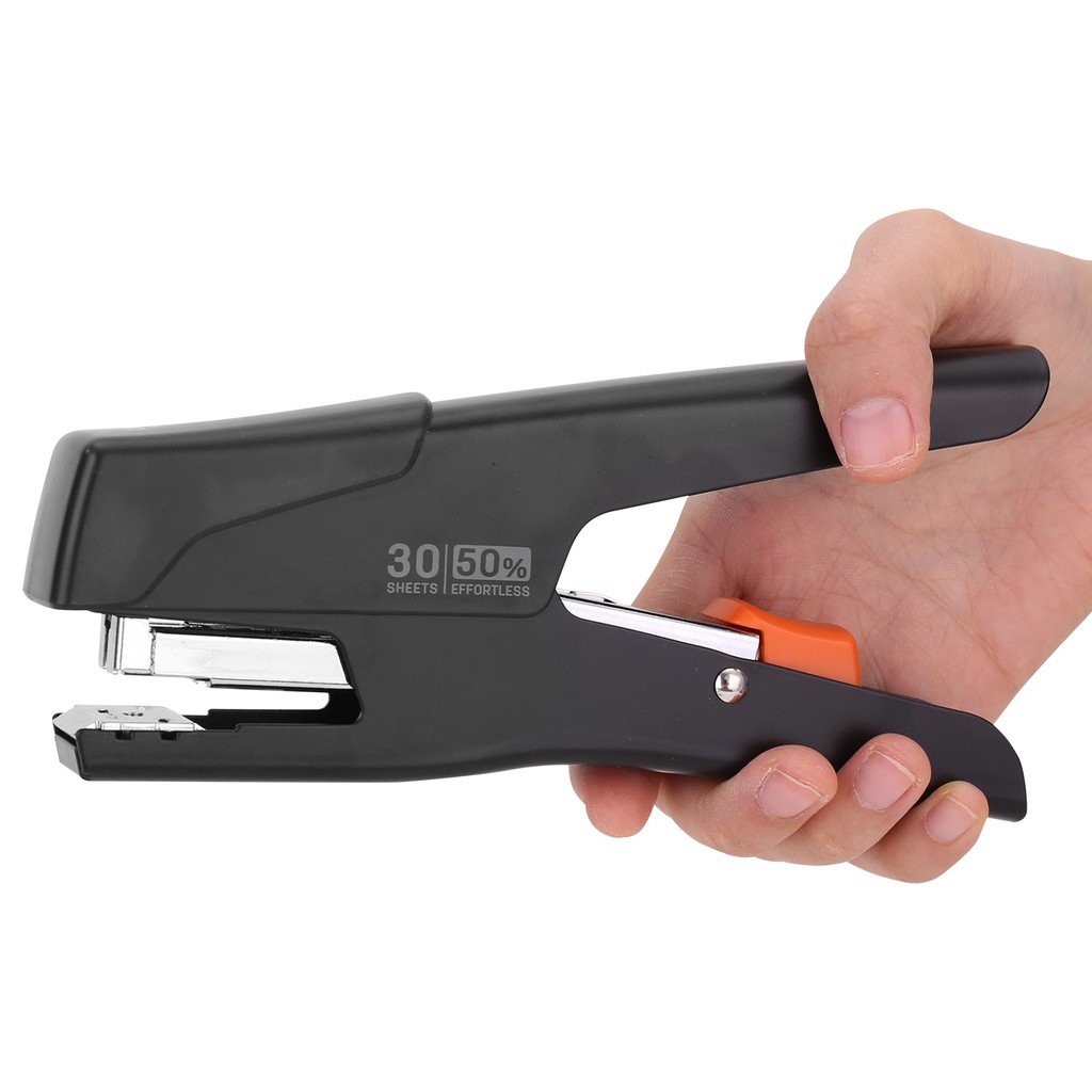 (1 Cái) Dập ghim ( #12 ) trợ lực - 30 tờ Deli E0358
