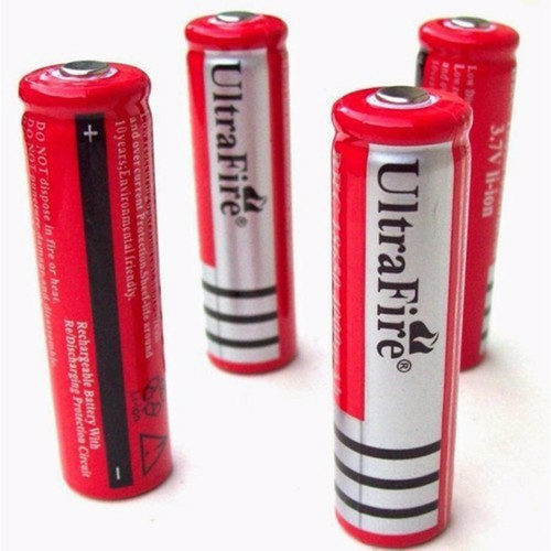 8 Pin sạc 18650 đỏ cell pin 18650 (8 viên )