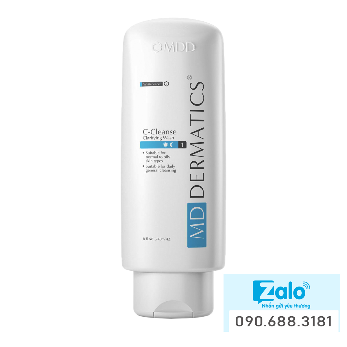 [HCM]MD dermatics c-cleanse clarifying wash Sữa rửa mặt MD Dermatics