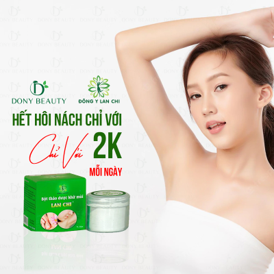 Bột thảo dược khử mùi Lan Chi