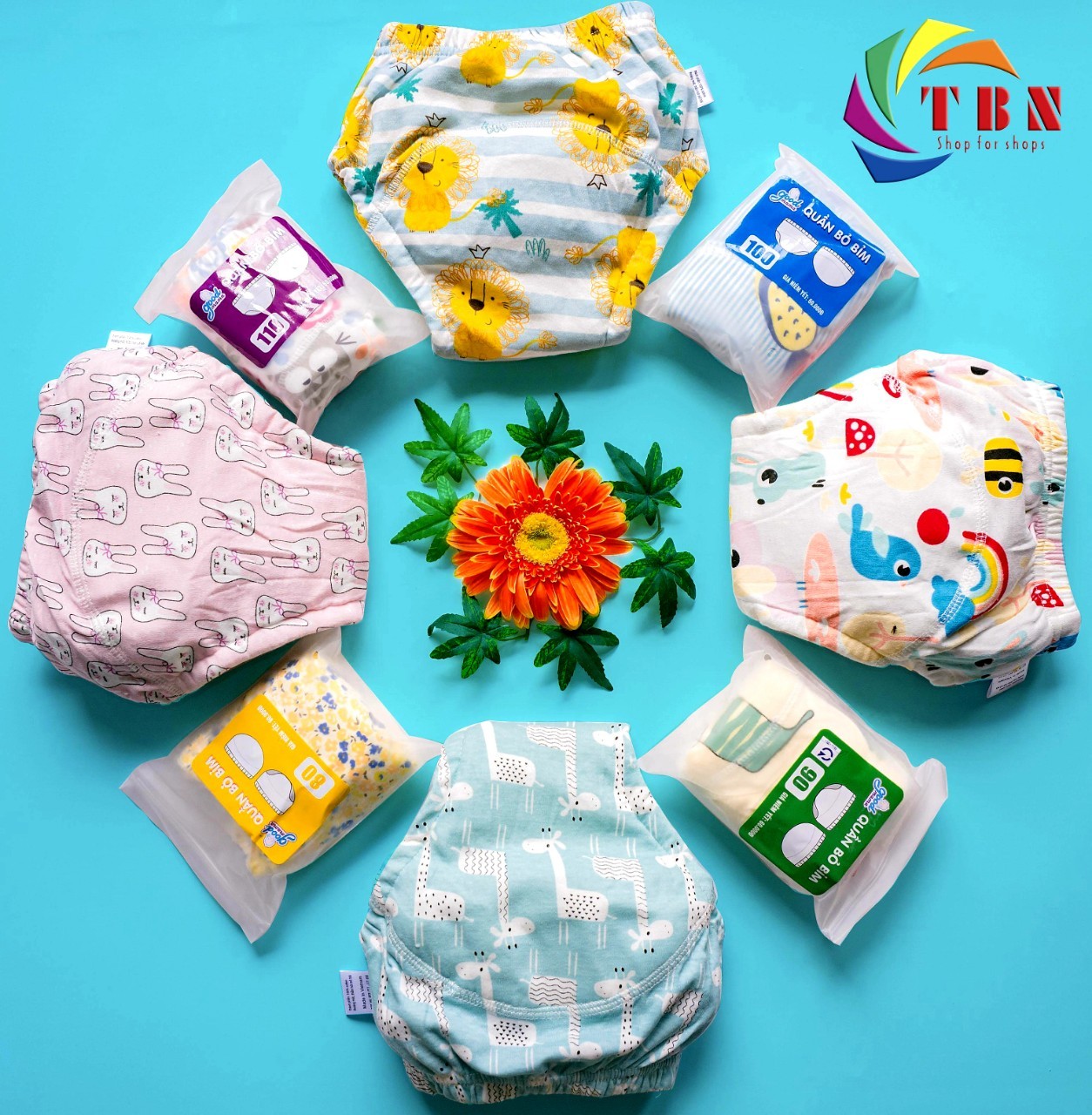 BÉ GÁI - 10 Quần bỏ bỉm Goodmama
