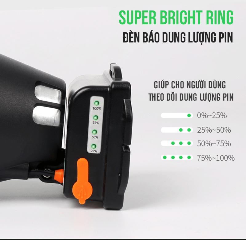 Đèn Pin Đội Đầu CAO CẤP CKV-6786A