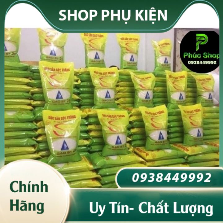 Gạo ST25 (Bao 5 ký Gạo Thơm Cao Cấp )