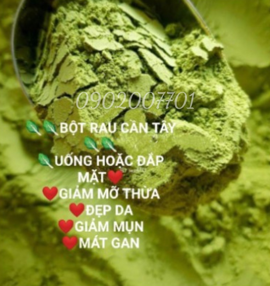 500g Bột cần tây sấy lạnh nguyên chất 100%