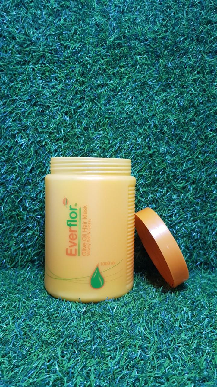[HCM]Kem ủ tóc Everflor olive 1000ml