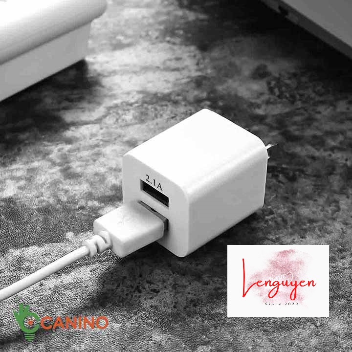 Cốc sạc 5v 2 cổng 1A và 2A