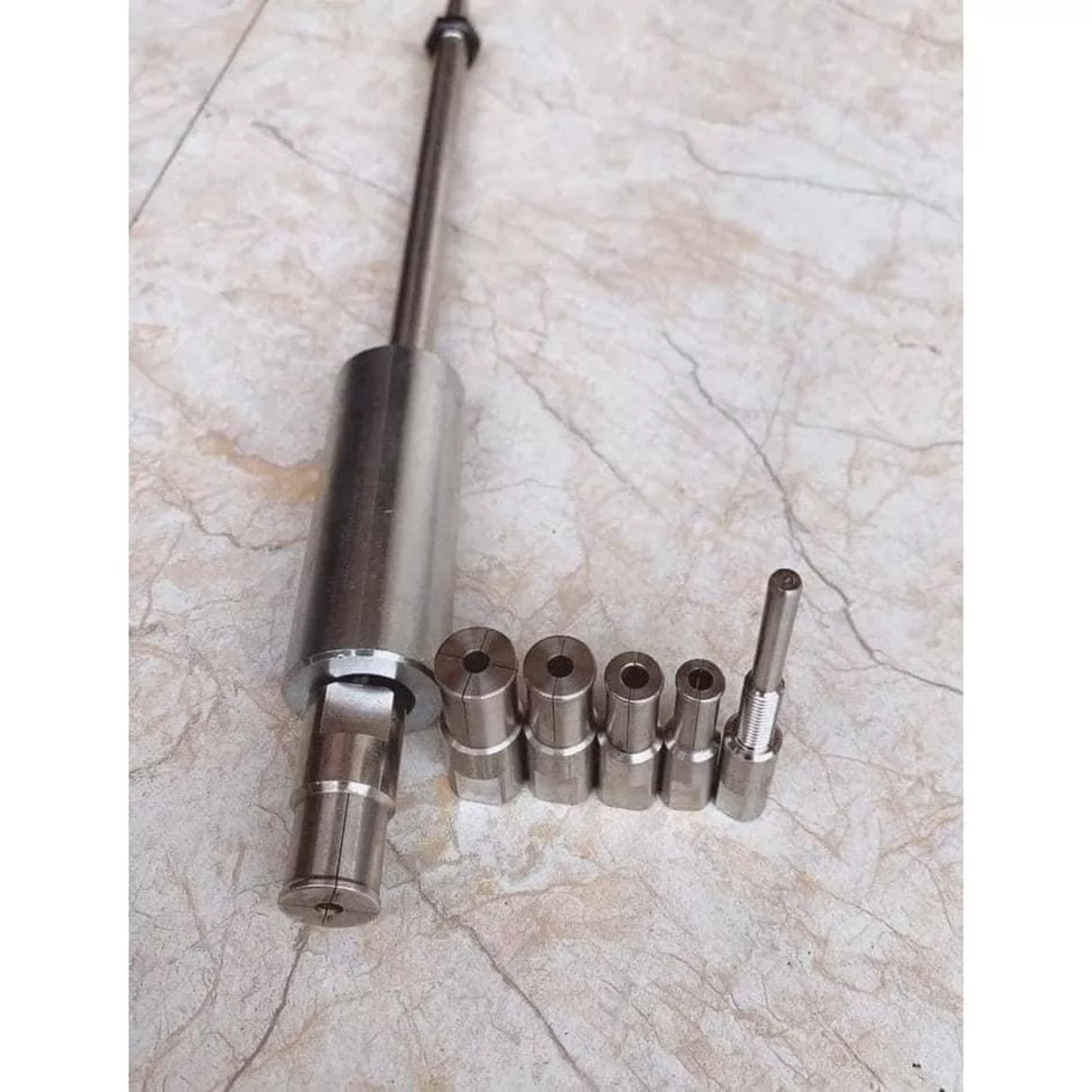 Cảo giật bạc đạn xe máy 6 đầu 100% Inox (vam bi âm)