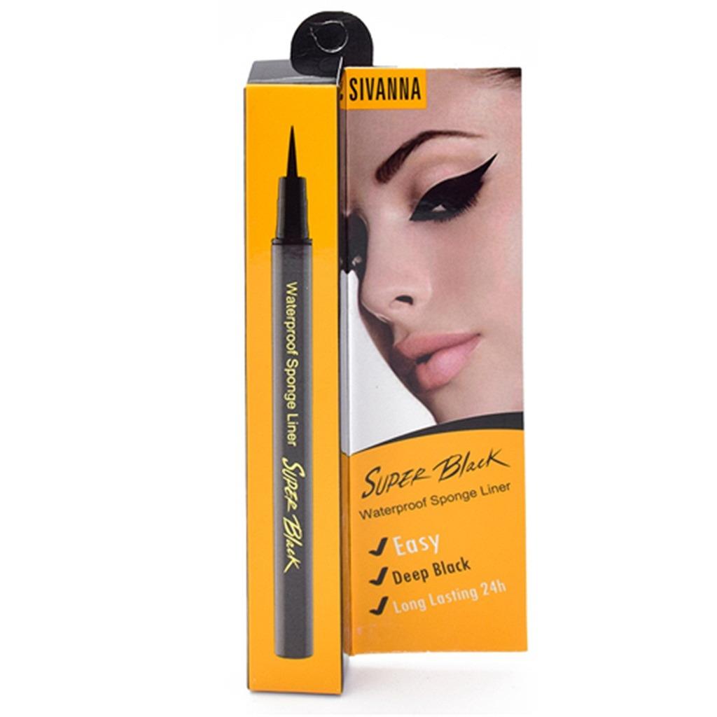 Kẻ Mắt Nước Super Black Waterproof Sponge Liner