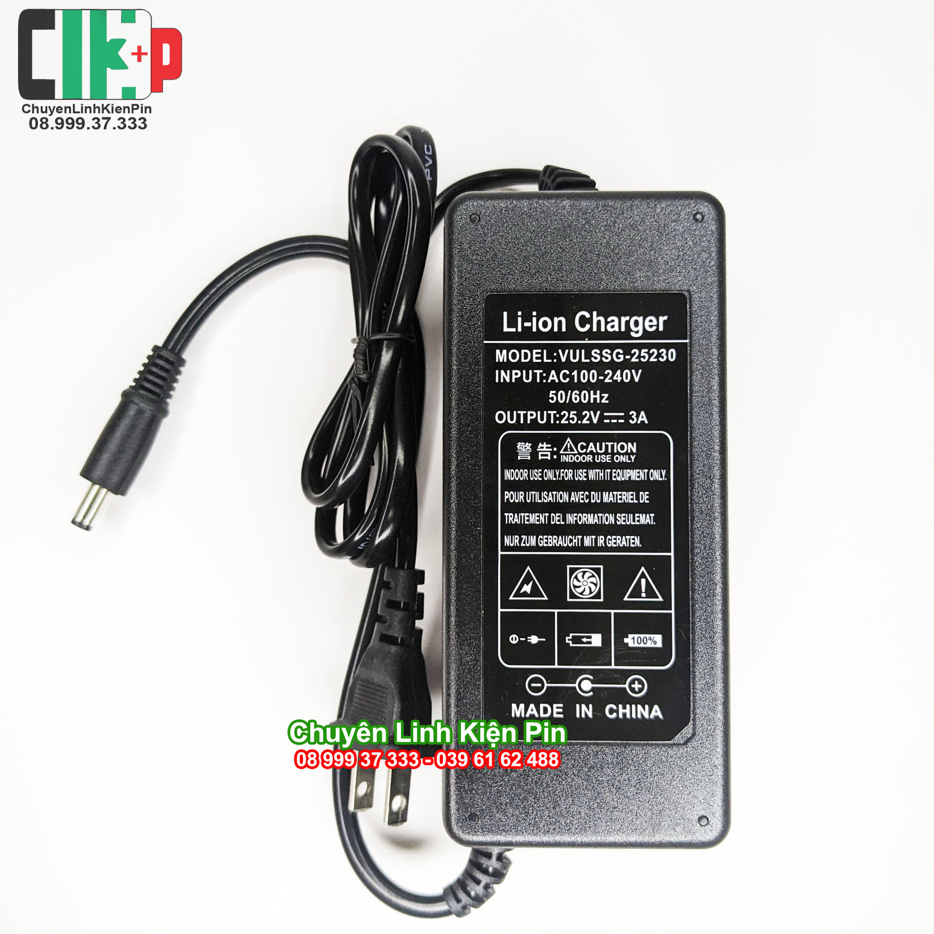 [HCM]Sạc pin Lion 6S 25.2V 3A chuẩn có Quạt ( BL64 45 )