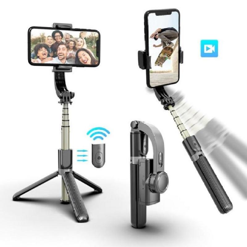 [HCM]Mua Ngay Gậy Chụp Ảnh Đa Năng Giá Rẻ Gậy Selfie Chống Rung Điện Tử Gimbal L08 Cao Cấp Có Nút Bluetooth Chụp Từ Xa Trục Xoay 360 Độ Linh Hoạt Có Chân Đỡ Tự Đứng-Kéo Dài Tới 86cm Phù Hợp Để Mang Đi Du Dịch Quay Video Youtube…