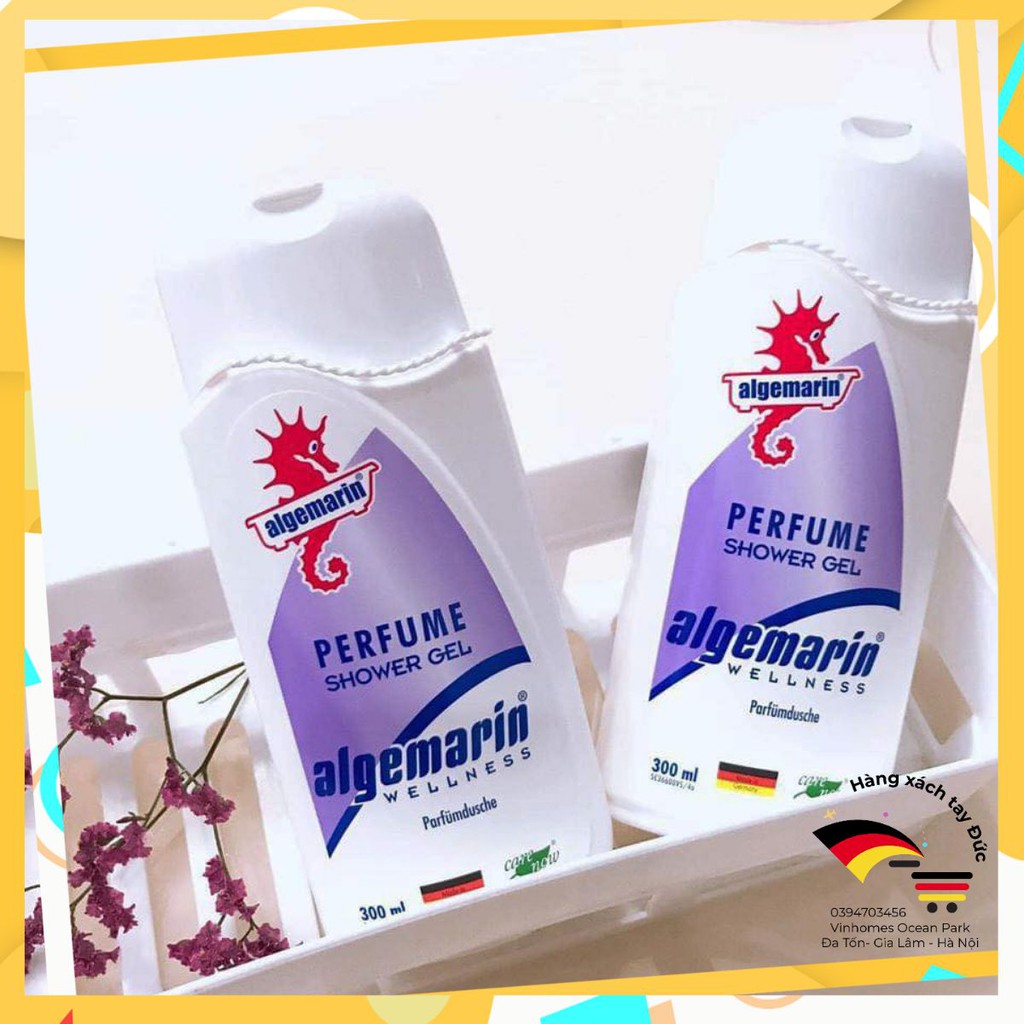 [ HÀNG ĐỨC CHÍNH HÃNG ] Sữa Tắm Cá Ngựa Algemarin Gel, 300ml