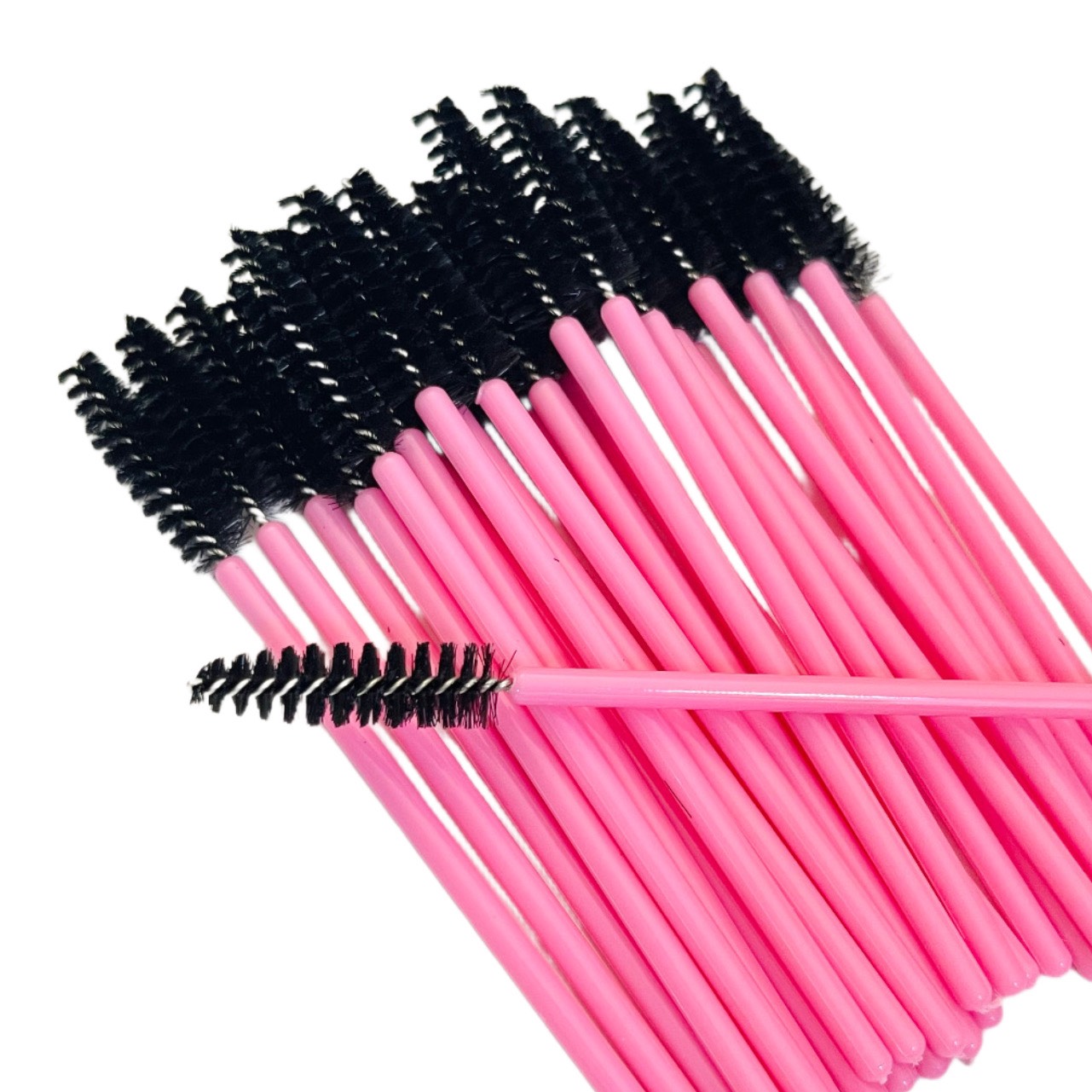 Chổi chải mi thường, bịch 50 cây và bịch 10 cây (dụng cụ nối mi)