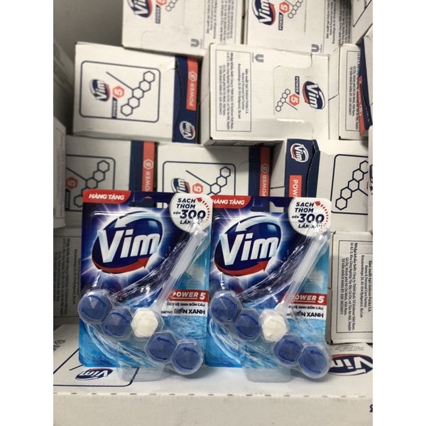 Viên vệ sinh treo bồn cầu VIM ( HƯƠNG BIỂN XANH)