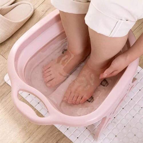 Chậu ngâm chân Massage gấp gọn