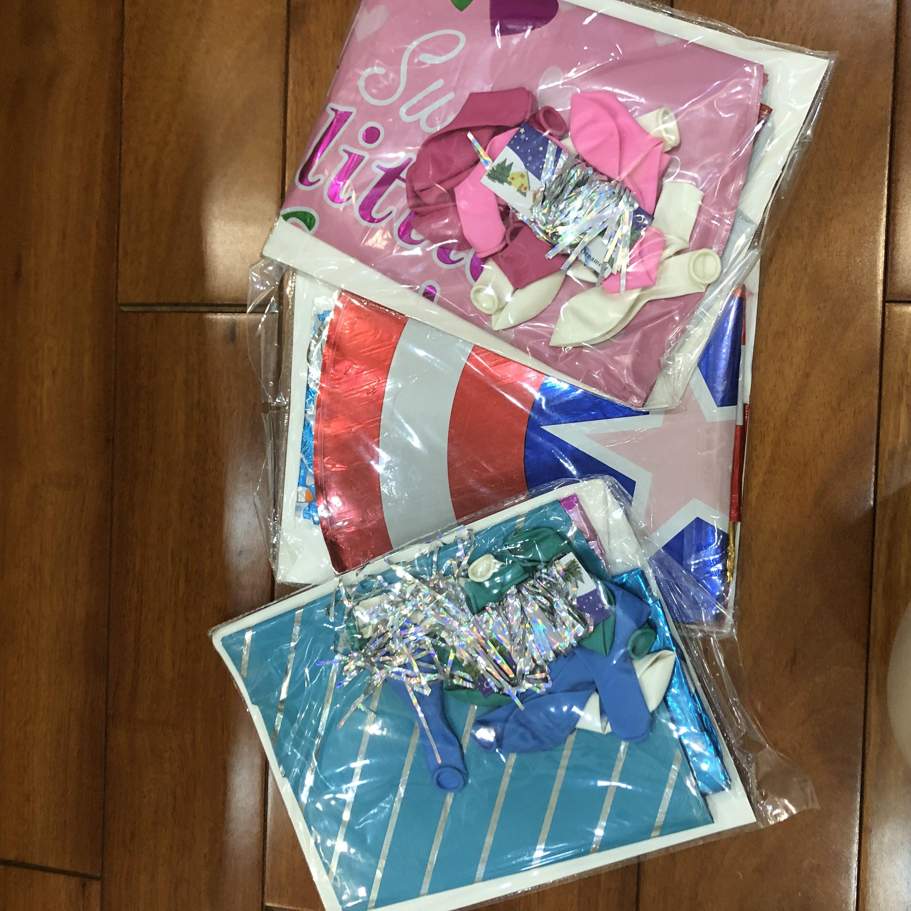 SET BONG BÓNG TRANG TRÍ SINH NHẬT