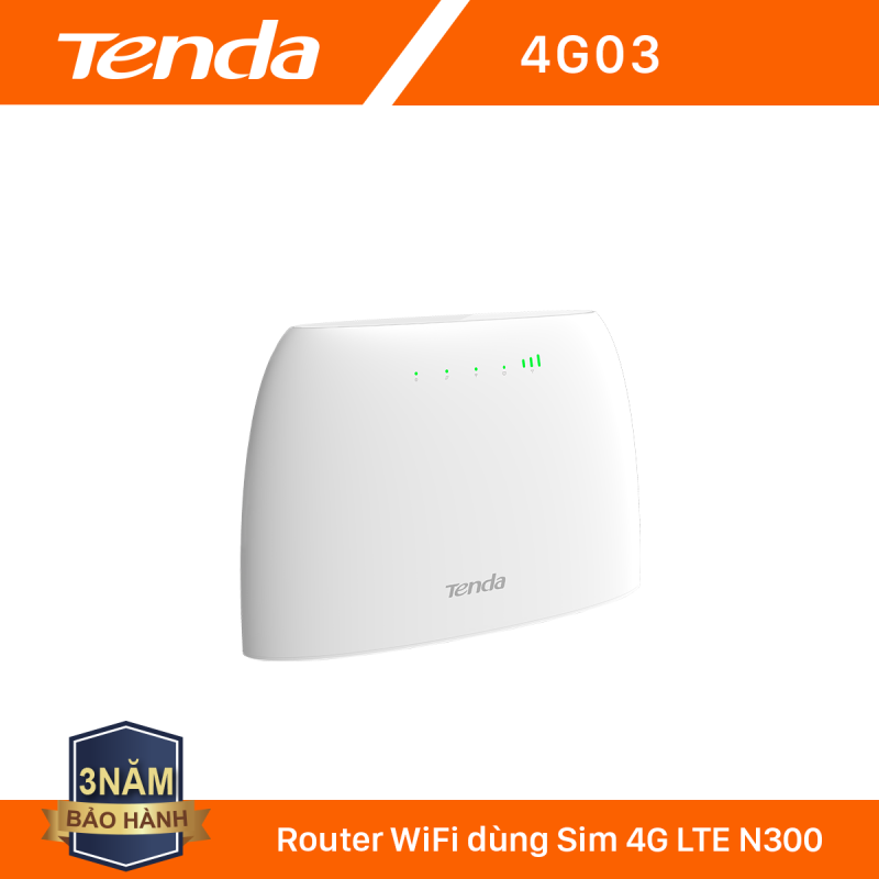 Tenda Bộ phát Wifi di động 4G LTE 4G03  - Hãng phân phối chính thức