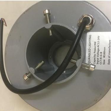 Đèn LED Âm Nước Bánh Xe Ánh Sáng Đổi Màu Cho Đài Phun Nước