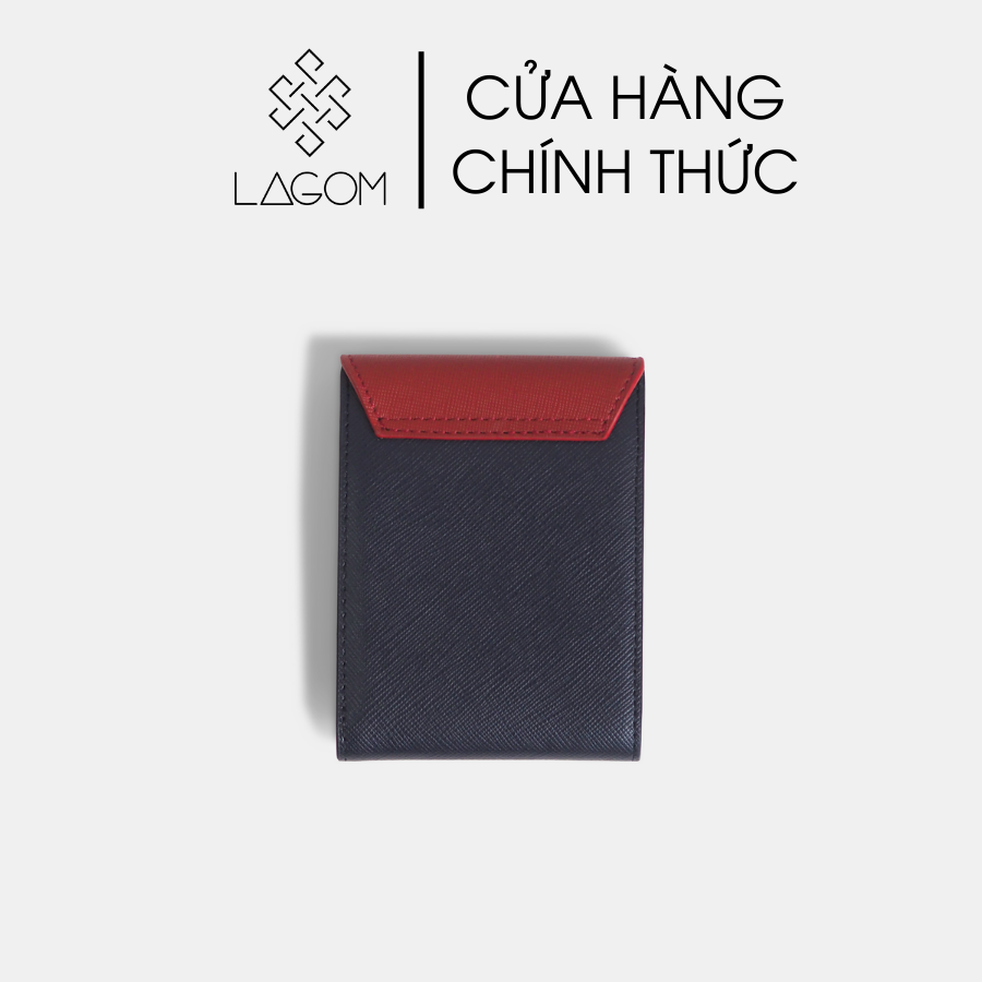 Ví da LAGOM mỏng gọn Flap Wallet