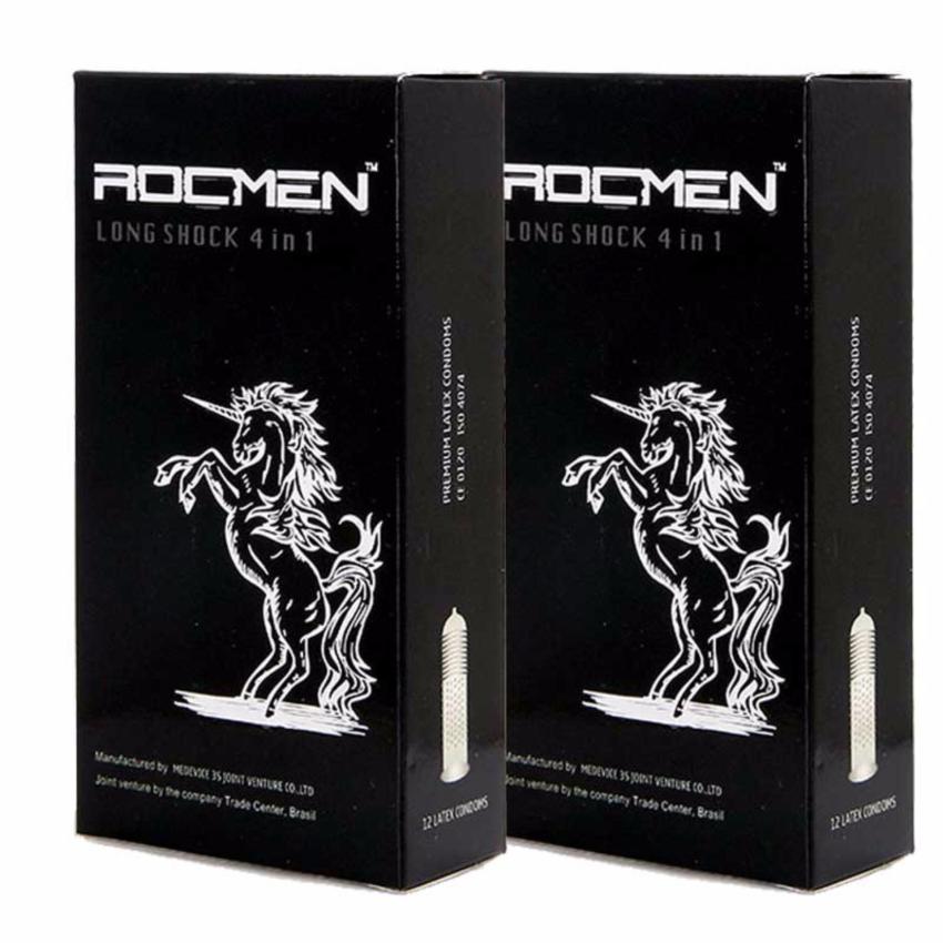 Bao Cao Su Kéo Dài Thời Gian Rocmen 4 in 1