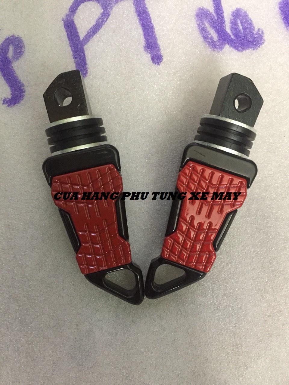Gác chân sau biker xe gắn xe máy cá tính, độc lạ