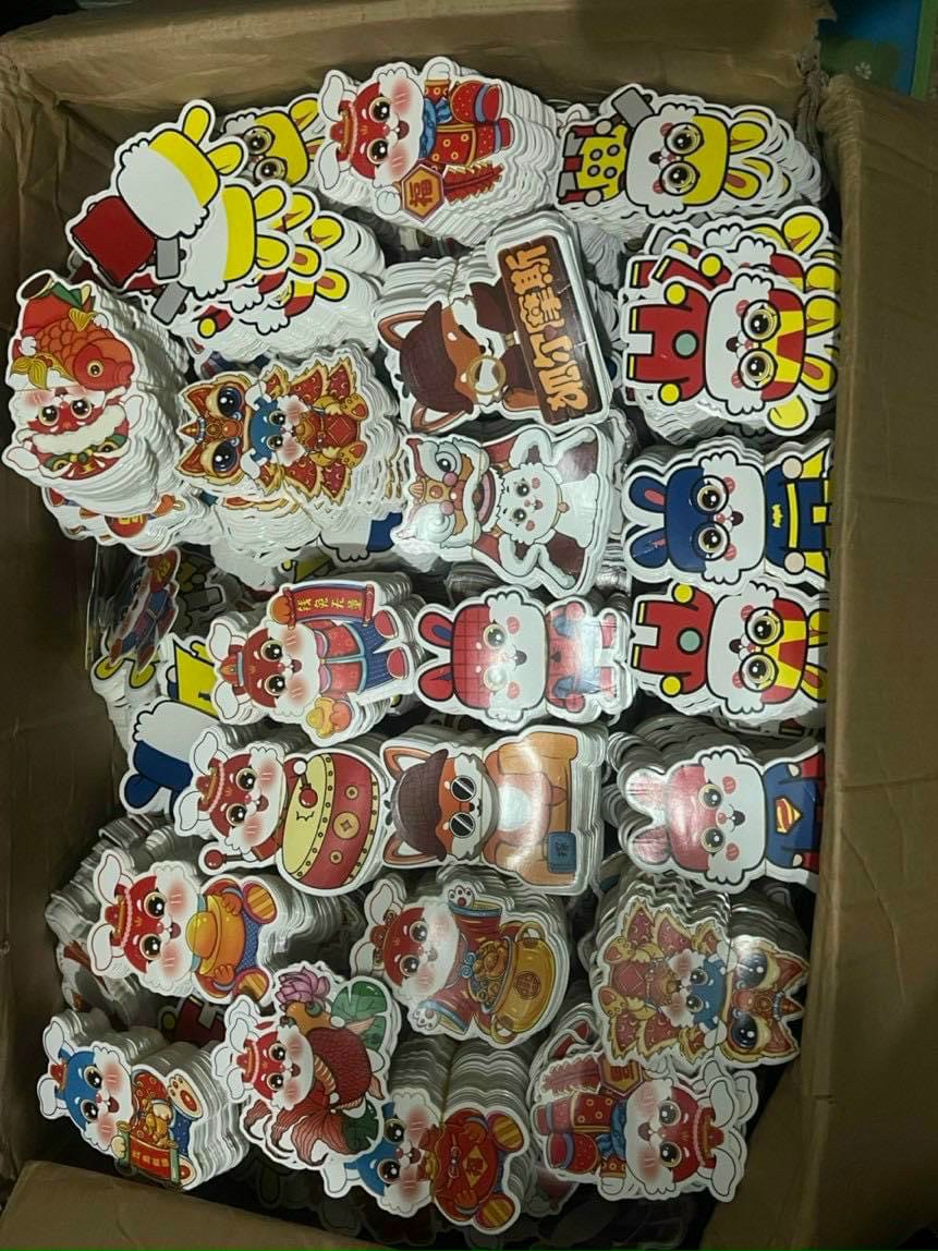 Combo 50 bao lì xì chibi phản quang siêu đáng iu giá bao tốt