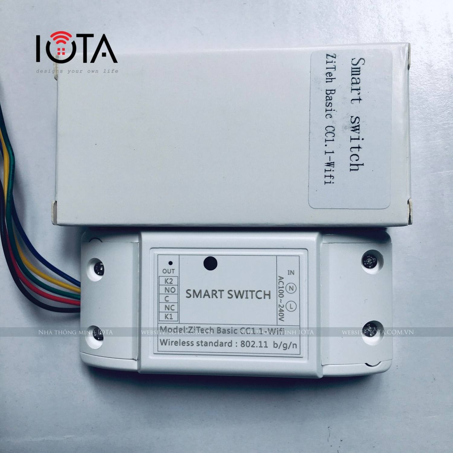 Module điều khiển Cửa cuốn/Cổng tự động Zitech basic 2.0 kết nối Wifi-Bluetooth