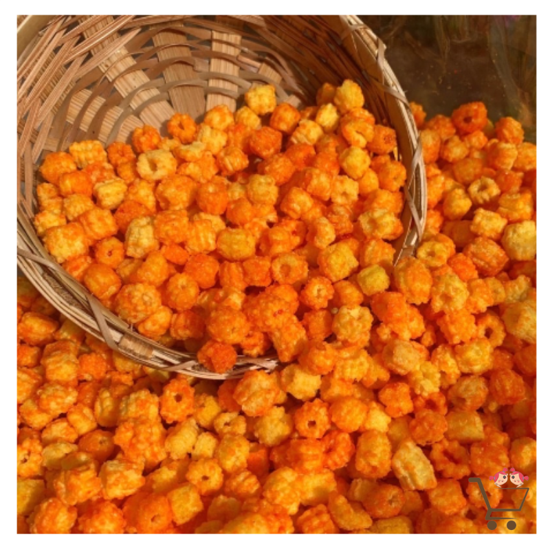 Nui chiên bơ cay giòn ngọt mặn 500gr