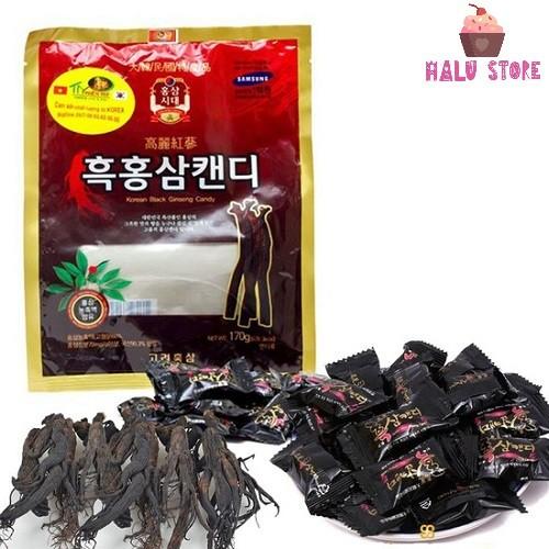 [HCM]Kẹo hắc sâm Hàn Quốc gói 300gr