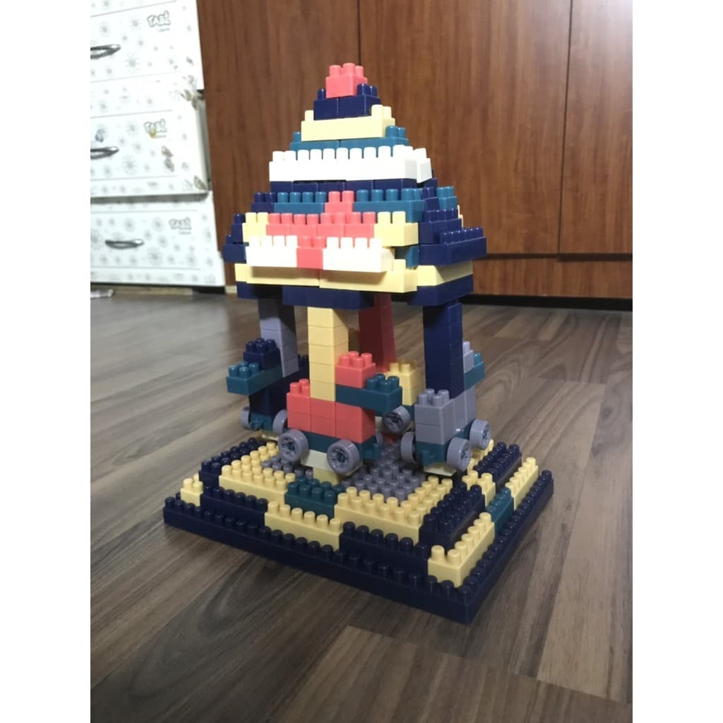 bộ láp ráp 520 chi tiết cho bé