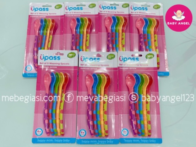 Set 5 muỗng ăn dặm Upass cho bé UP3003N