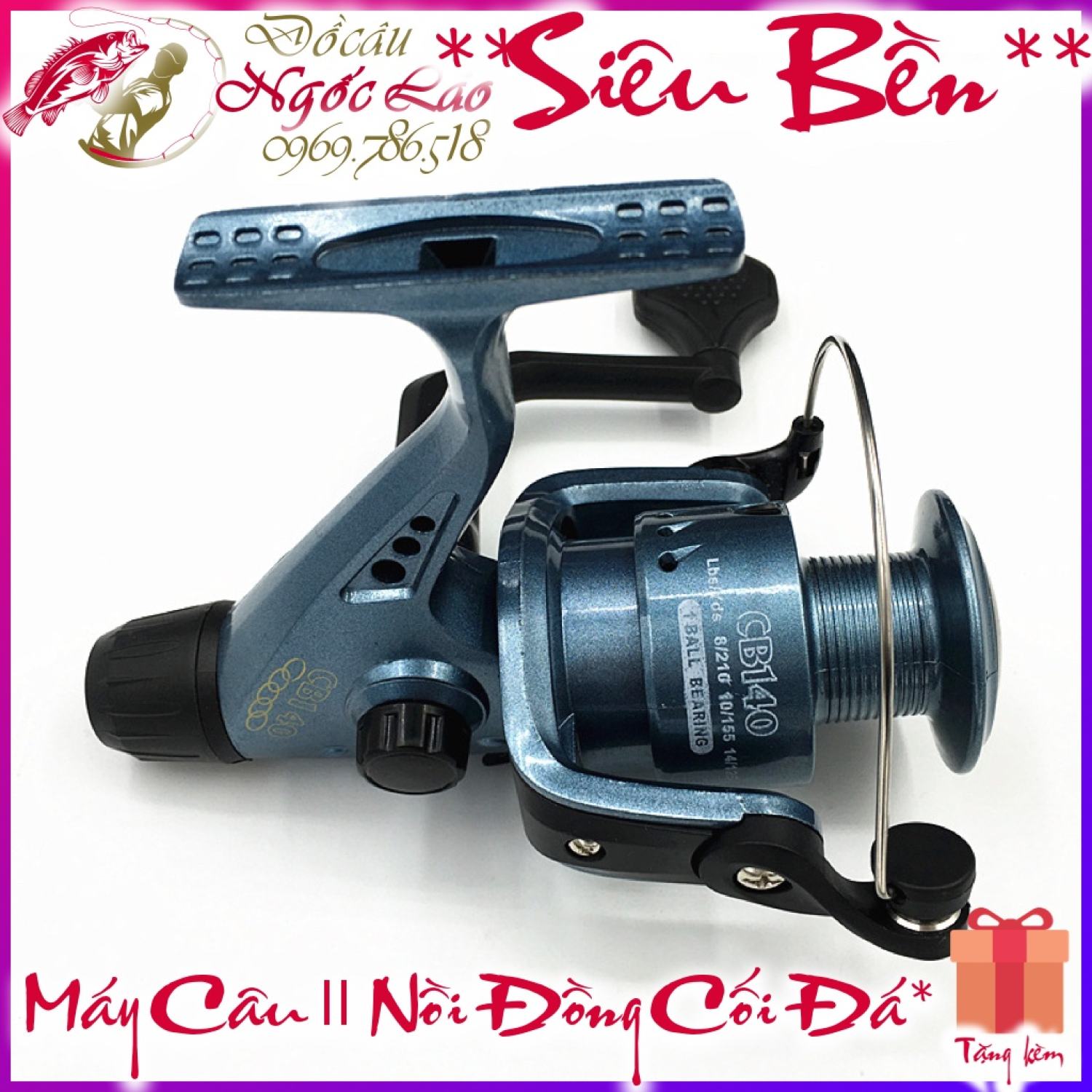 Hot - máy câu cá hàng tôt - rẻ vô địch - jm200 ryu003 - câu xa bờ, câu lăng-xê, câu lure, câu lục, câu sông, câu hồ, câu biển