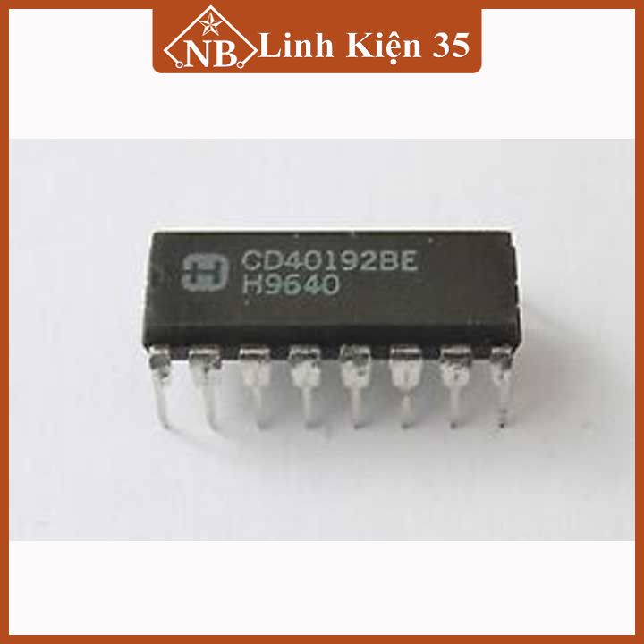 IC CD40192BE chân cắm DIP16