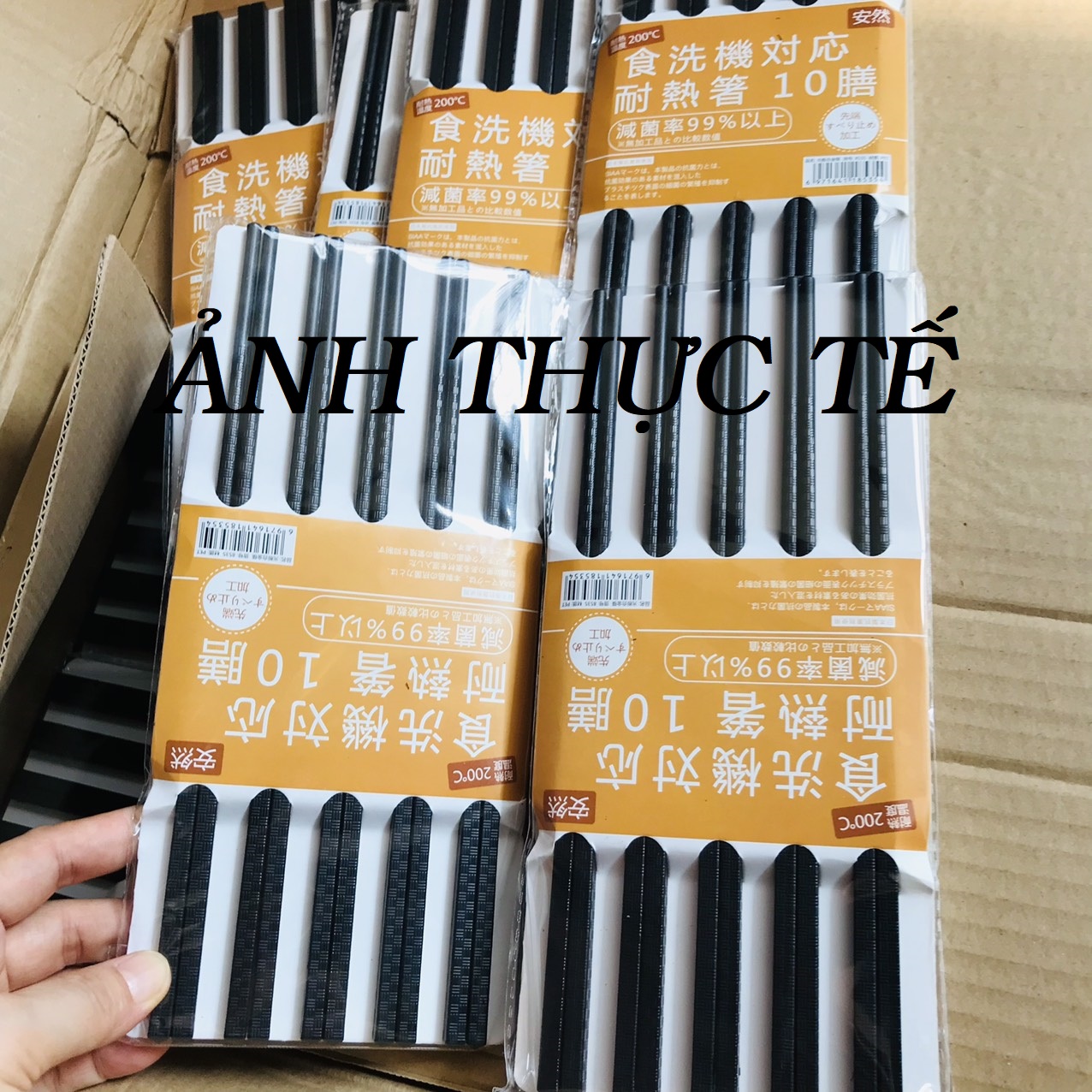 Đũa đen nội địa, đũa nhật kháng khuẩn chống nấm mốc chống trơn trượt, set 10 đôi đũa nhật sợi thuỷ tinh tramanhshop