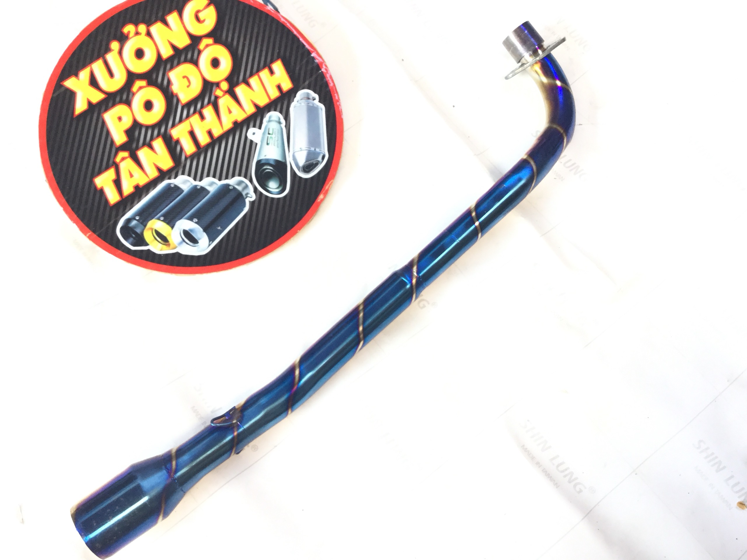 Cổ pô titan gắn lon pô độ cho xe wave blade, wave s, wave rs, wave rsx, wave alpha 110 2017 - 2019,....,Sản Phẩm Chất Lượng, Gian Hàng Uy Tín, Giá Cả Cực Tốt, Mua Ngay.