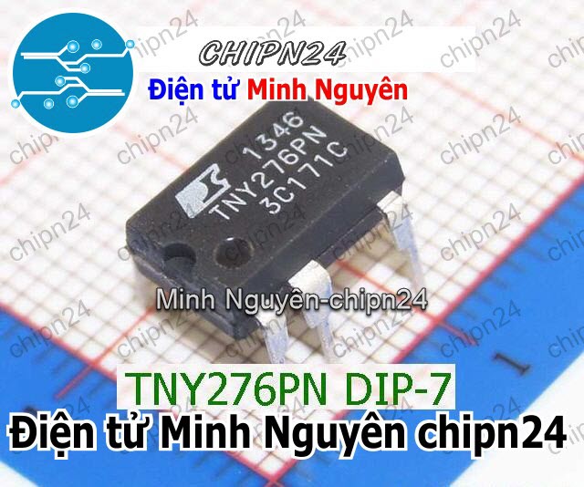 [1 con] (DIP) IC TNY276PN DIP-7 (19W 700V) (TNY276) (IC Nguồn AC-DC Converter) - HH001262