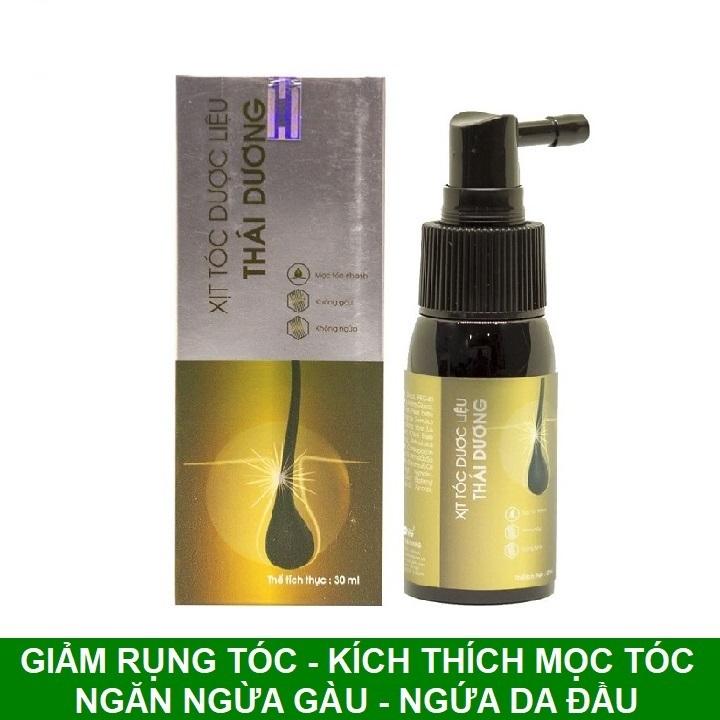 Chai Xịt Kích Thích Mọc Tóc Dược Liệu Thái Dương chai 30ml